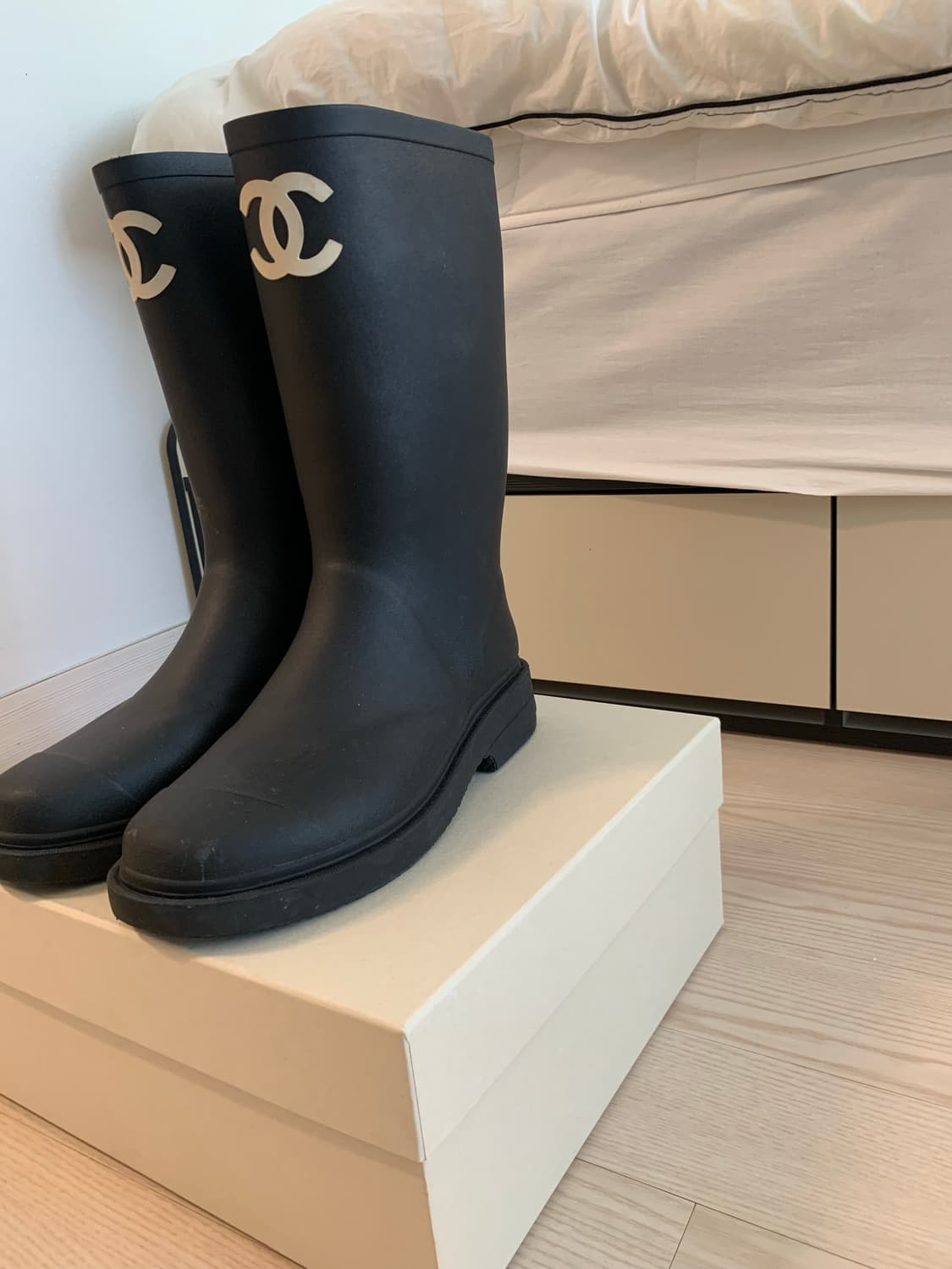 샤넬 러버 레인부츠 40  상품이미지2