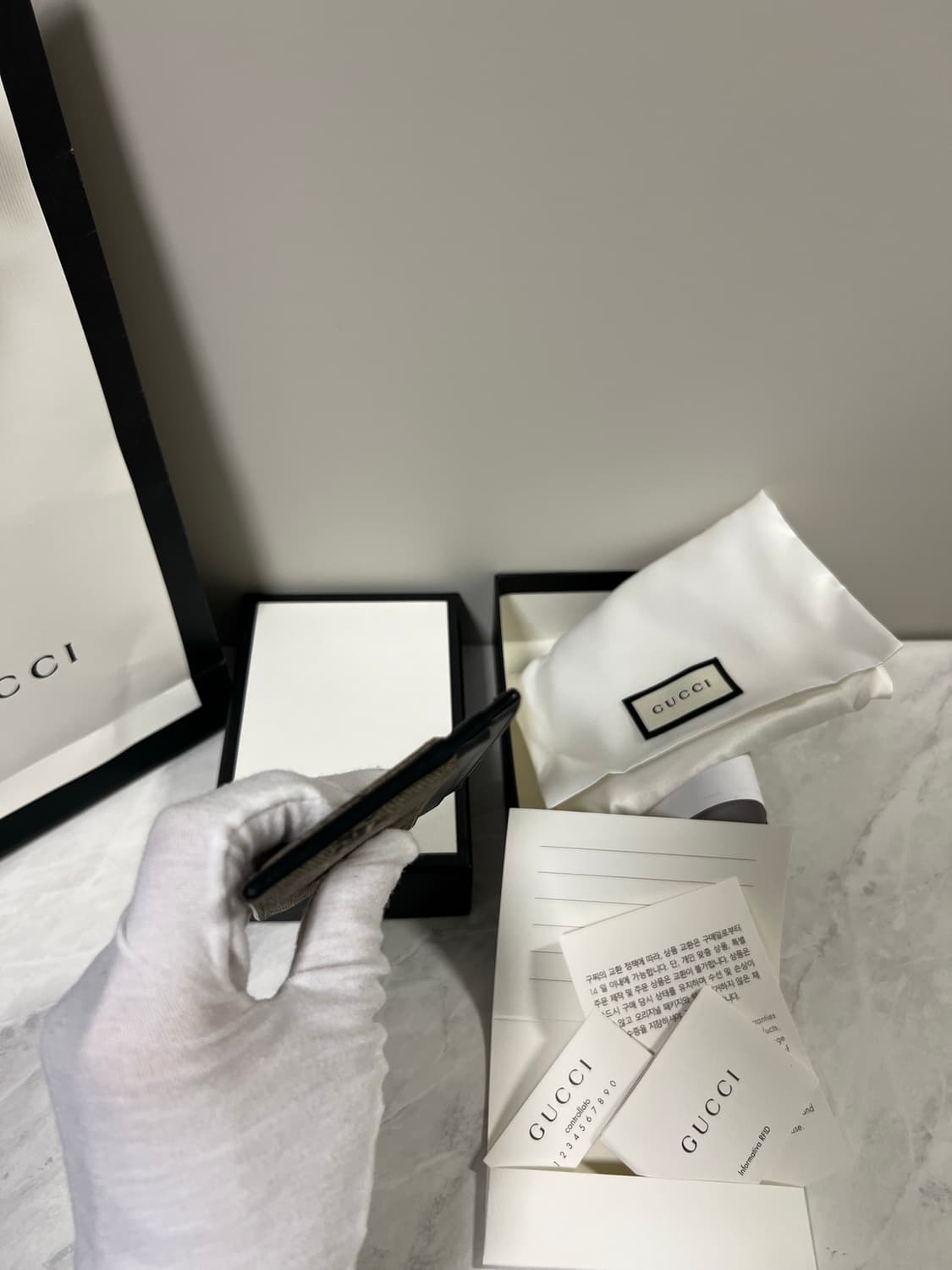 구찌 스네이크 카드지갑 상품이미지5