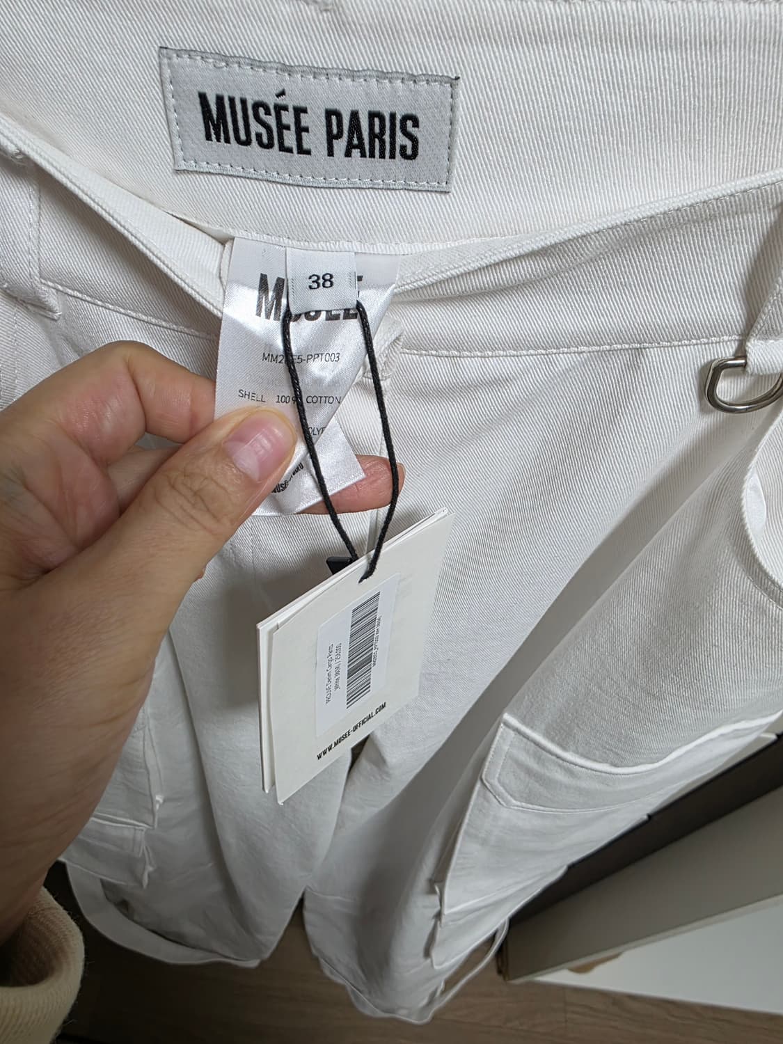 3th 뮤제 데님 카고 팬츠 38  (55반~66) 상품이미지6