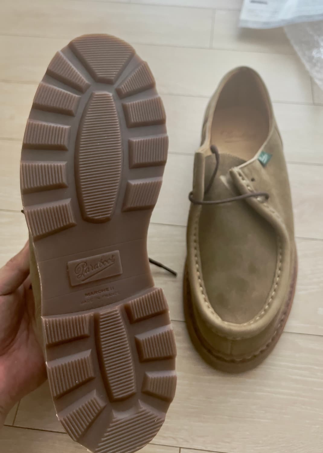 파라부트 미카엘 스웨이드 Vel Army 색상,EU40 사이즈 상품이미지7