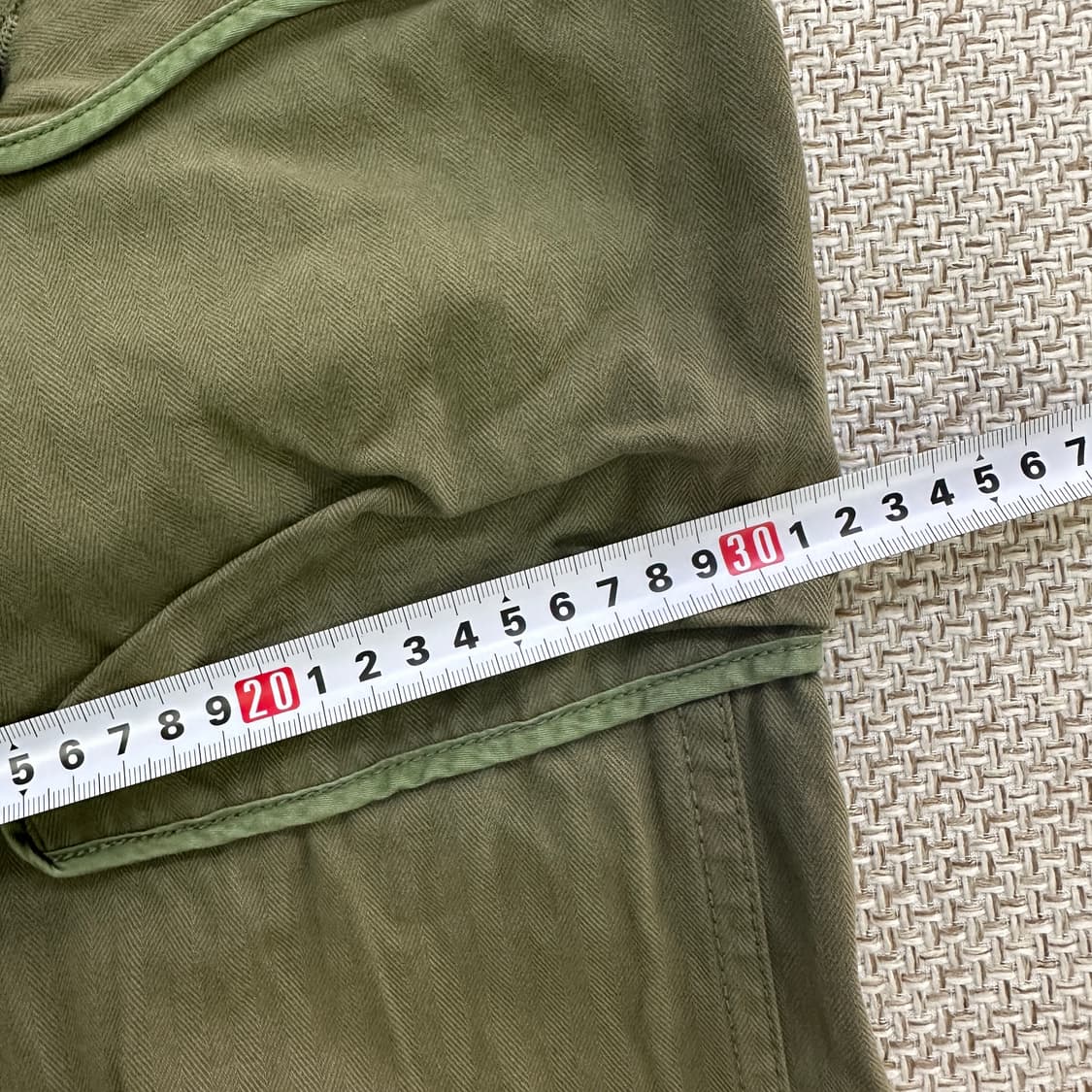 32 레드토네이도 빈티지 카키 팬츠 0421D 상품이미지8