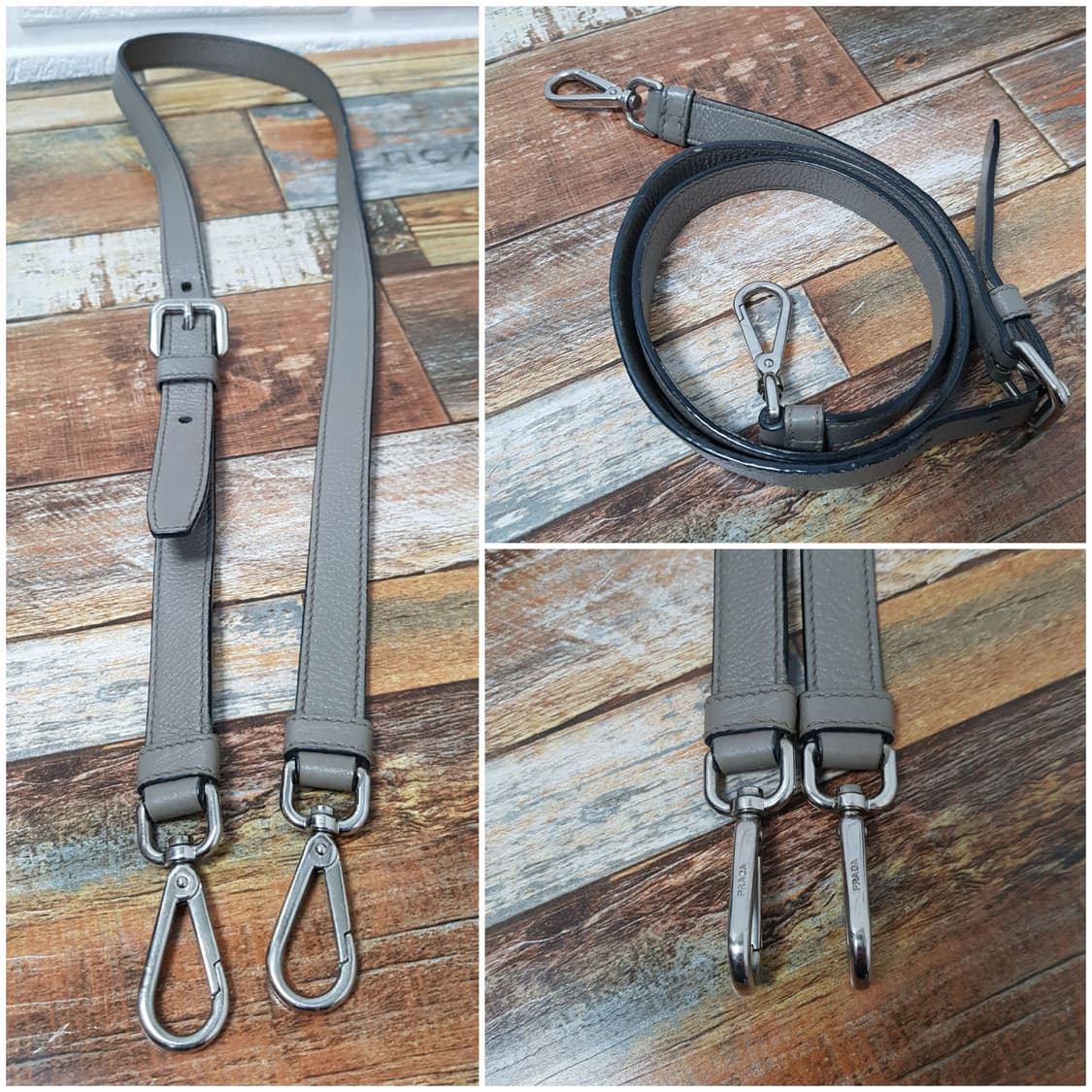 [정품] 프라다 은장로고 비텔로 모터백 상품이미지7