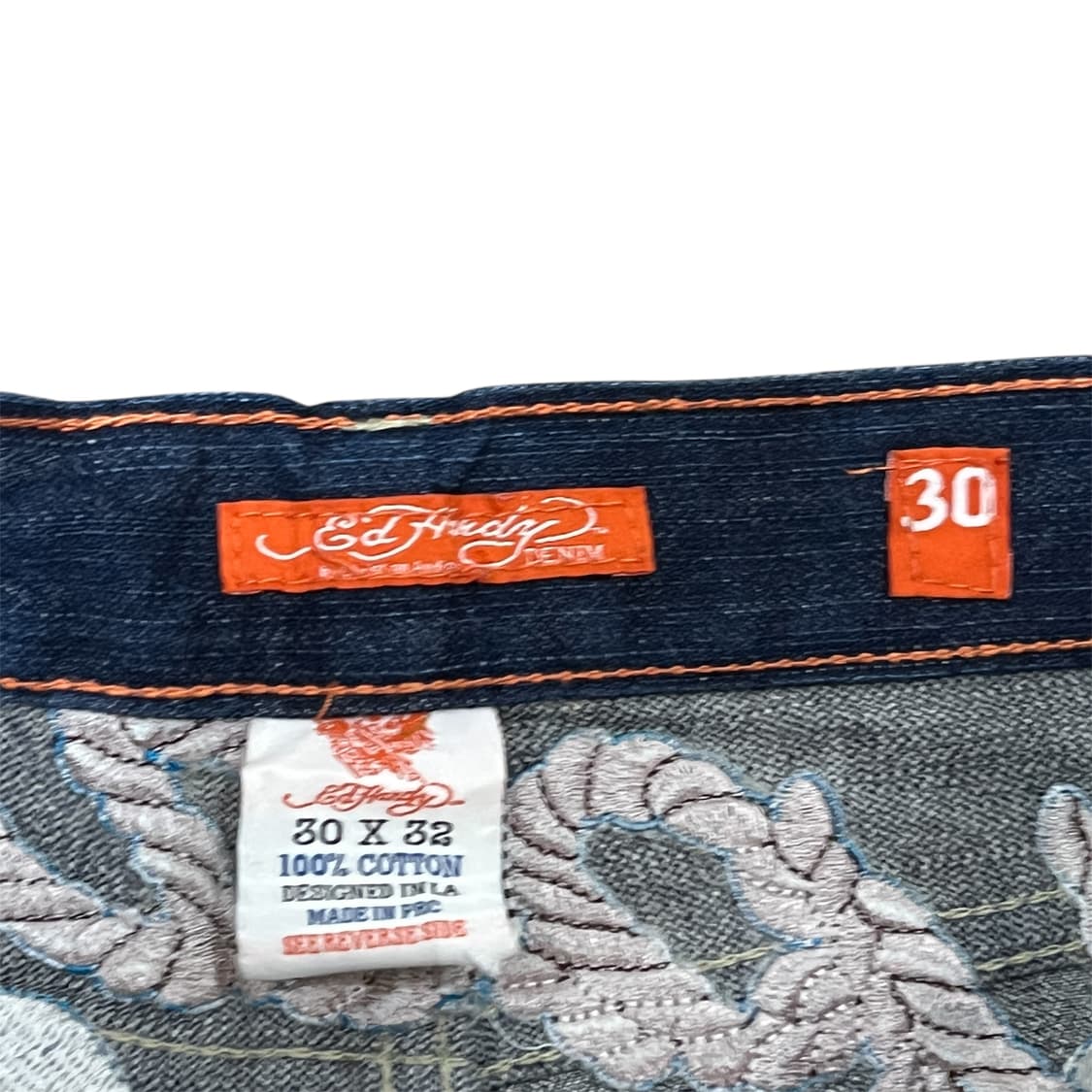 [Ed Hardy] Tiger Embroidered Denim 상품이미지9