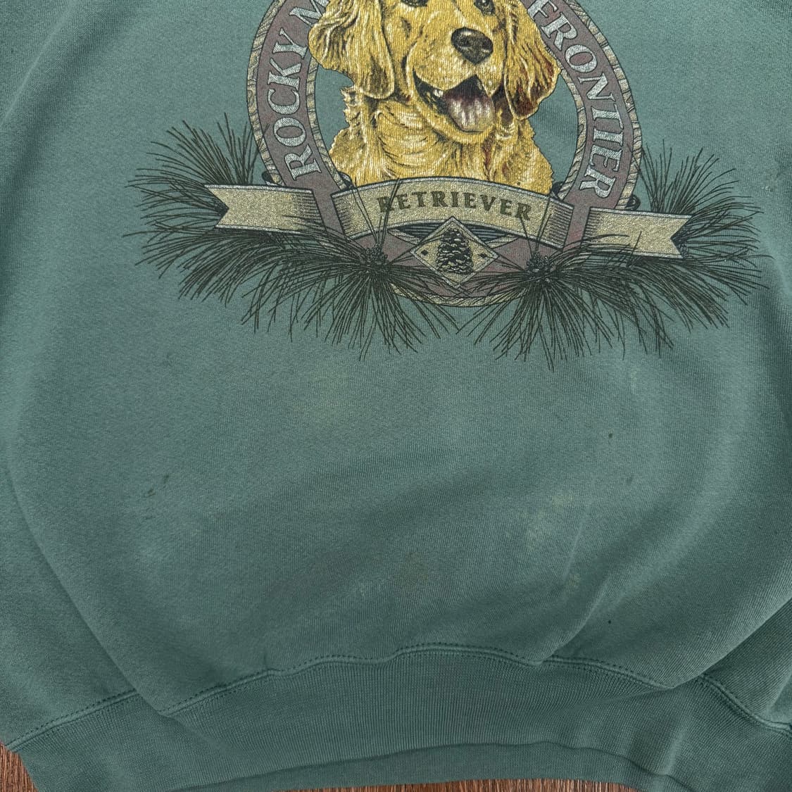 빈티지 리트리버 맨투맨 상품이미지4