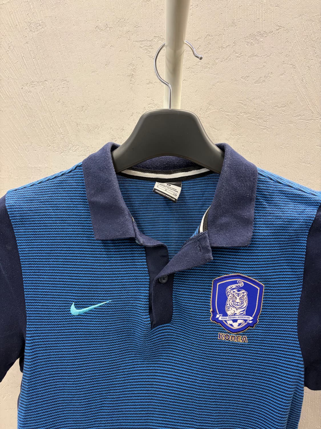 나이키 대한민국 축구 폴로셔츠 S 상품이미지3