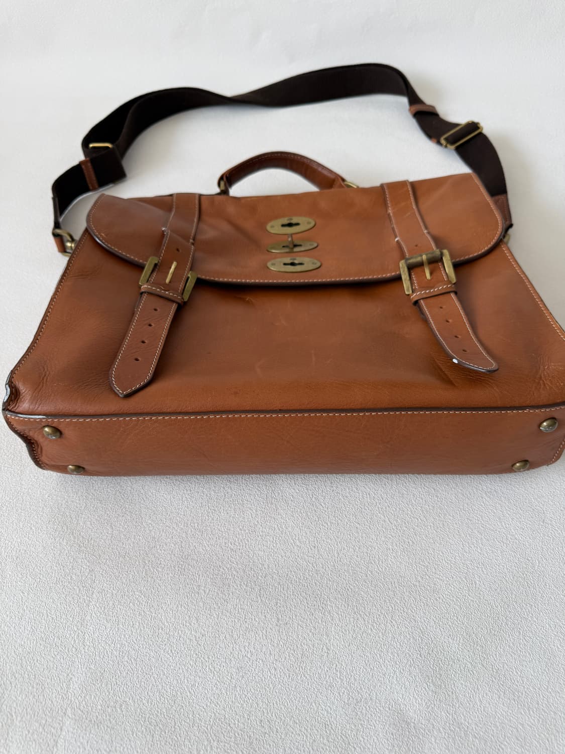 멀버리(Mulberry) 레더 사첼 브리케이스백(ENGLAND) 상품이미지5