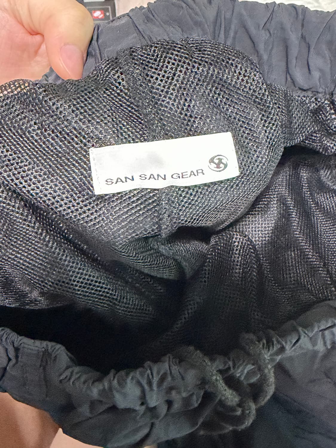 산산기어 웨이브 팬츠 블랙 상품이미지6