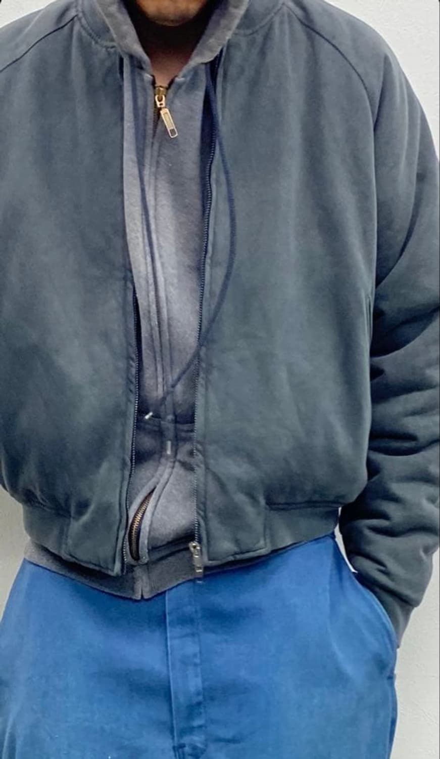 I shii clubman bomber 클럽맨 봄버 재킷 S 상품이미지2