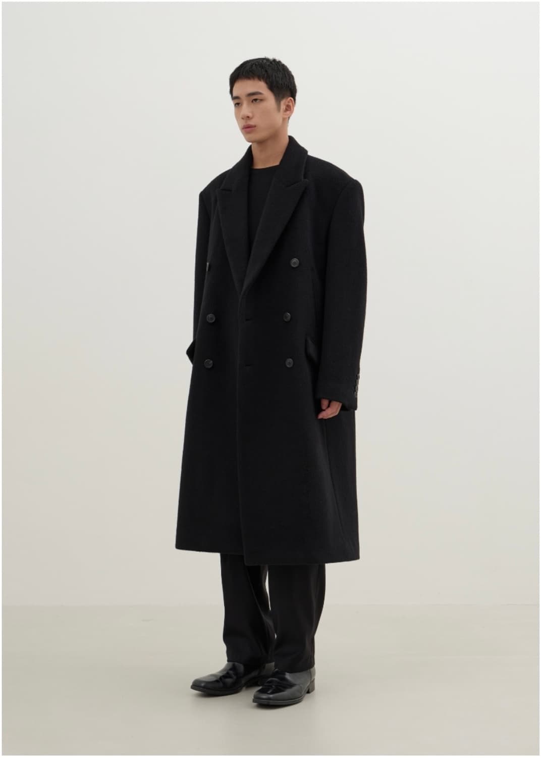 Essential by EQL 에센셜바이이큐엘 알파카 더블코트 상품이미지2