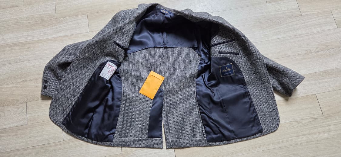 브룩스브라더스 해리스 트위드 헤링본 자켓 40S 상품이미지4