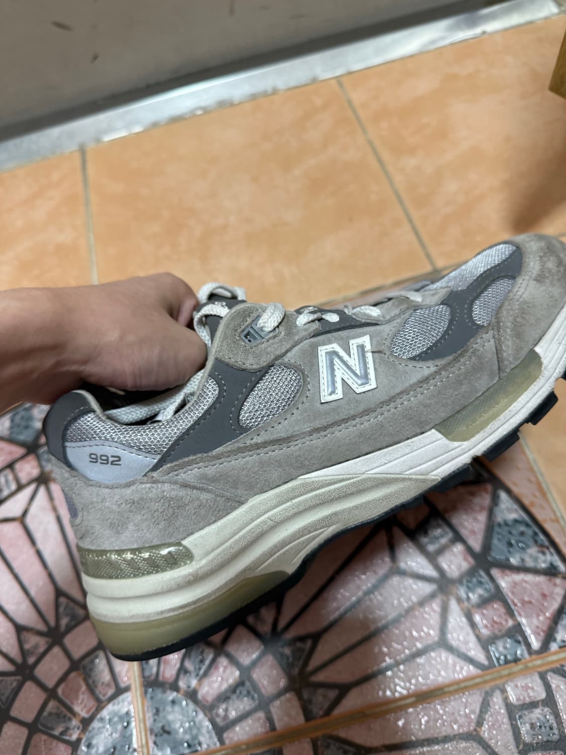 뉴발란스 992 made in USA 그레이 상품이미지5