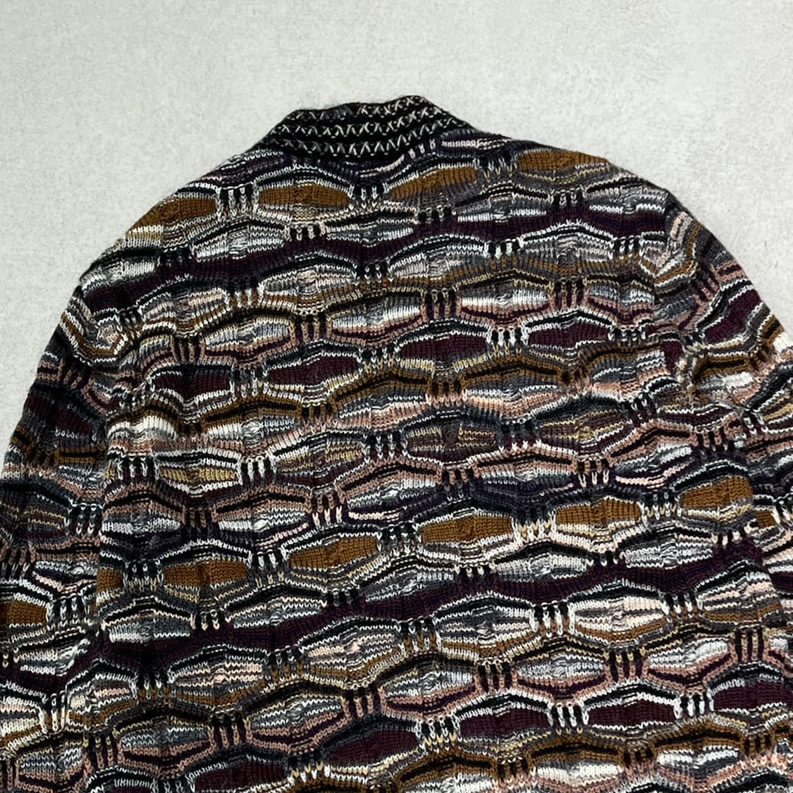 미쏘니 케이블 니트가디건 s10175 상품이미지4