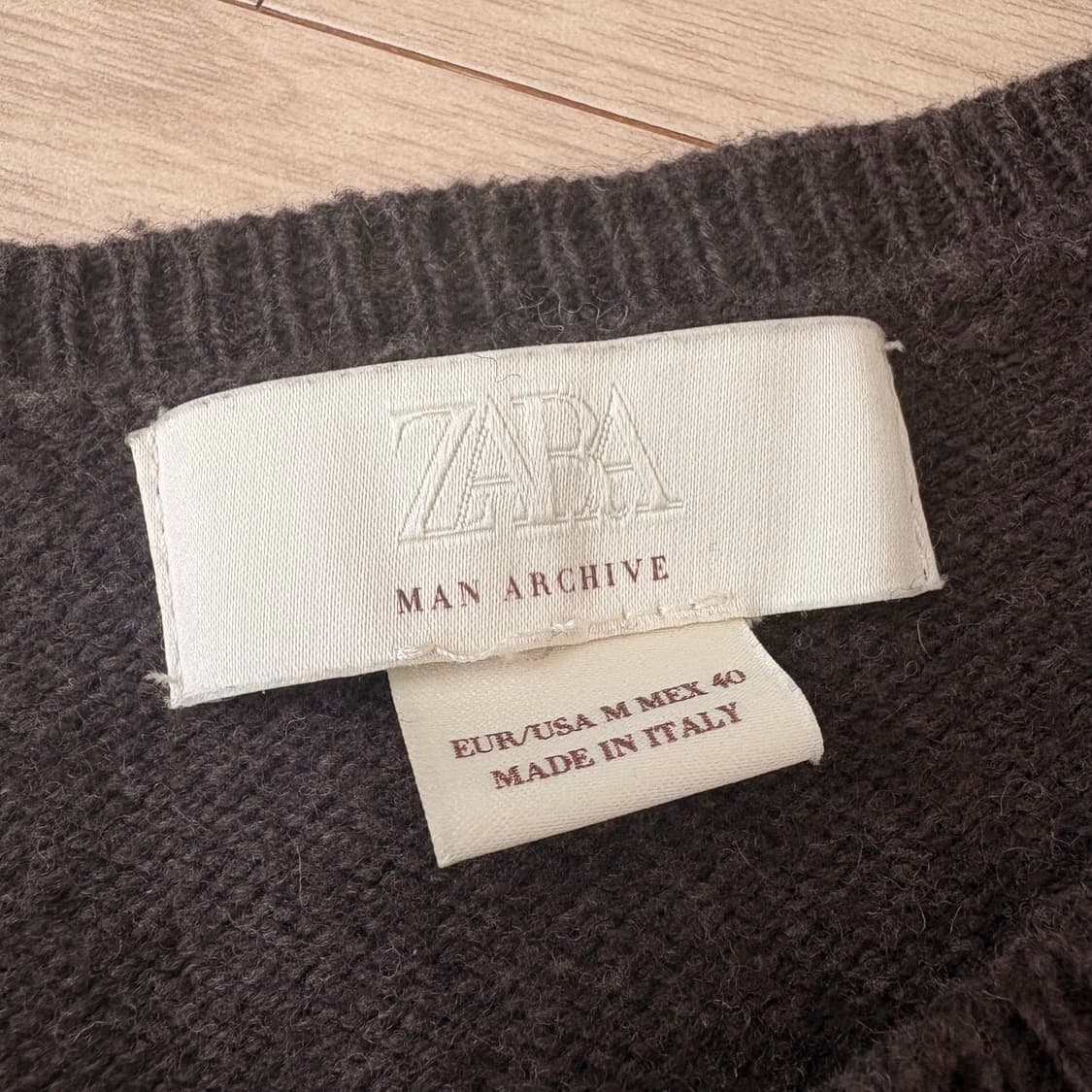 ZARA MAN ARCHIVE ITALY knit (M) 상품이미지2