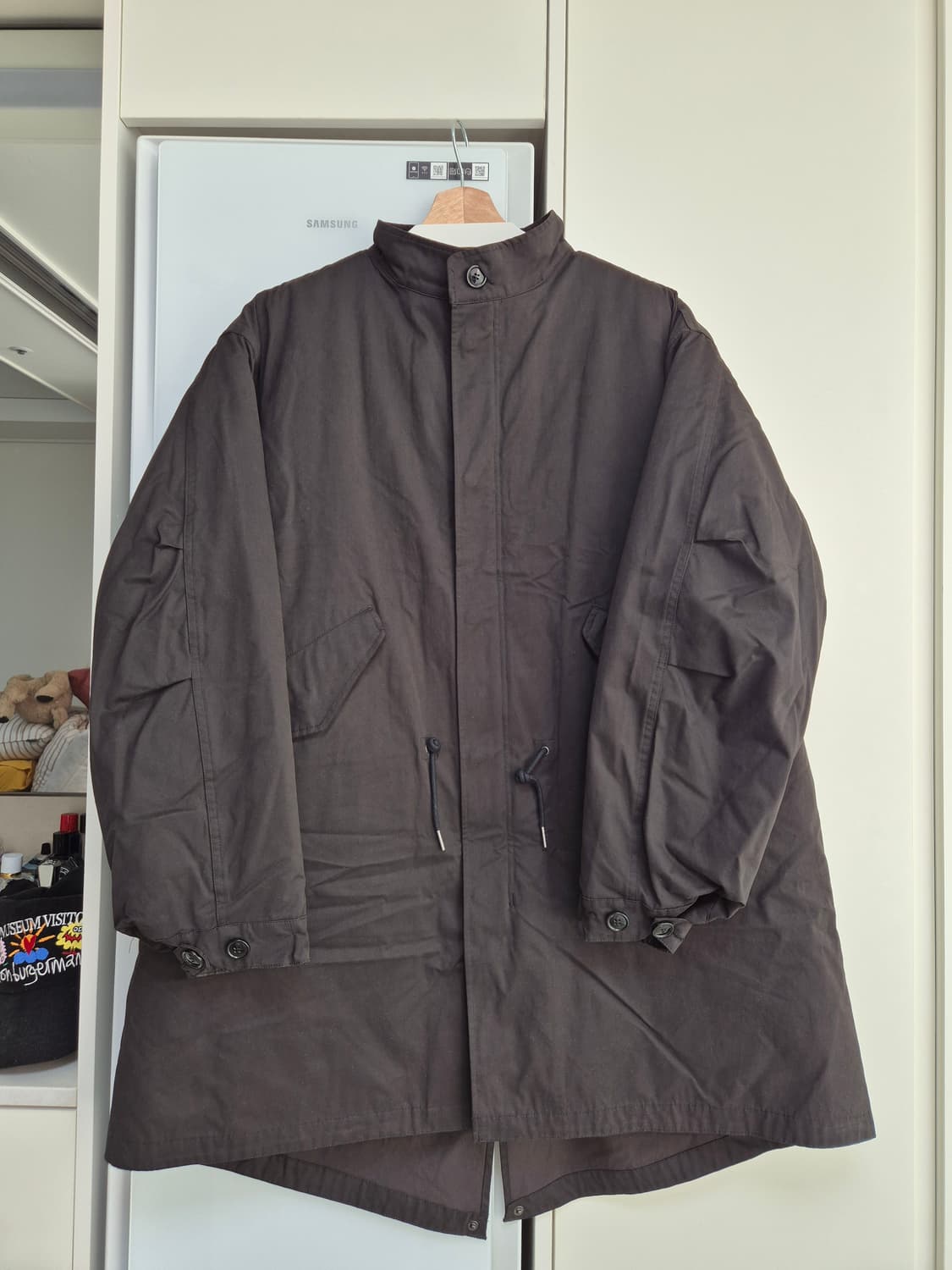 프리즘웍스 M65 FISHTAIL PARKA  BLACK M 상품이미지3