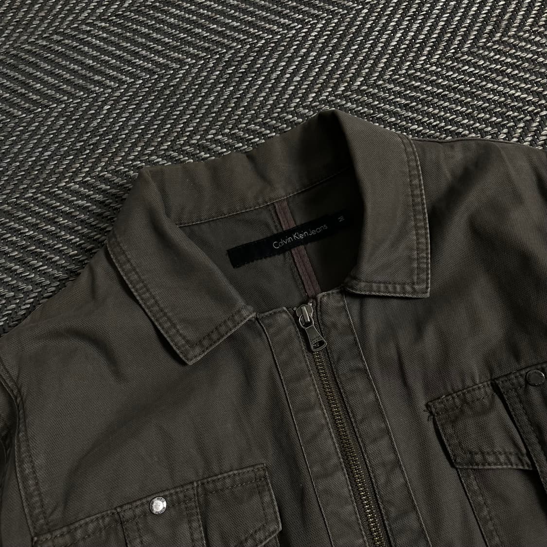 00s 캘빈클라인 y2k 멀티포켓 자켓y 3417 상품이미지5