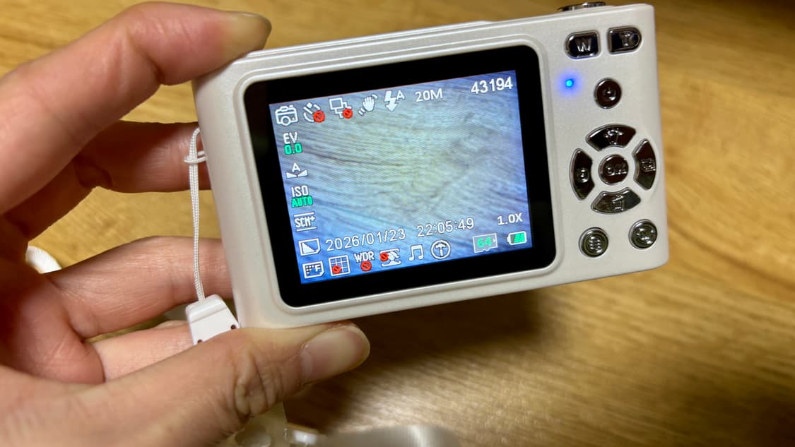 RUNHome 4800w 레트로 미니 디지털 카메라+64G(풀박스) 상품이미지7