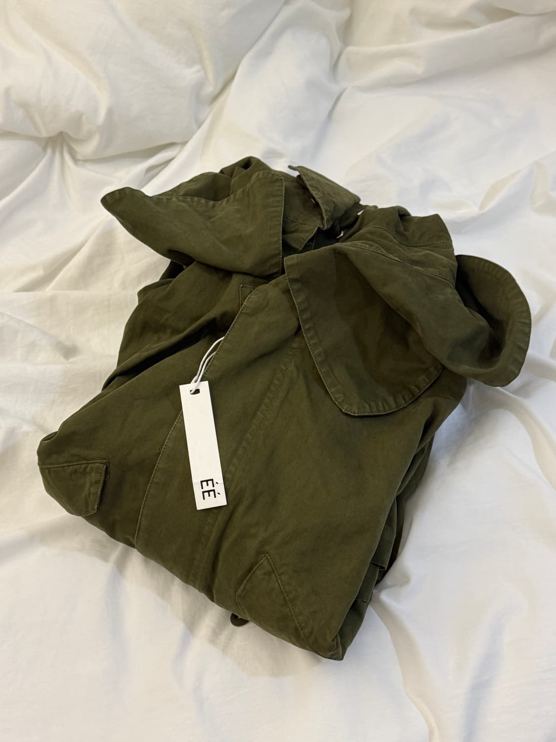 누마레 EE 야상 자켓 - GARMENT DYED CURVED FISHT 상품이미지1