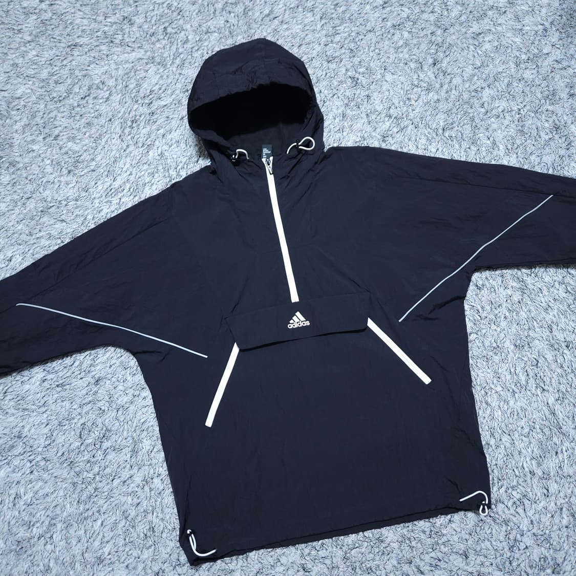 아디다스) M  남자 스트리트 우븐자켓 아노락 / 왕눈이샵 상품이미지2