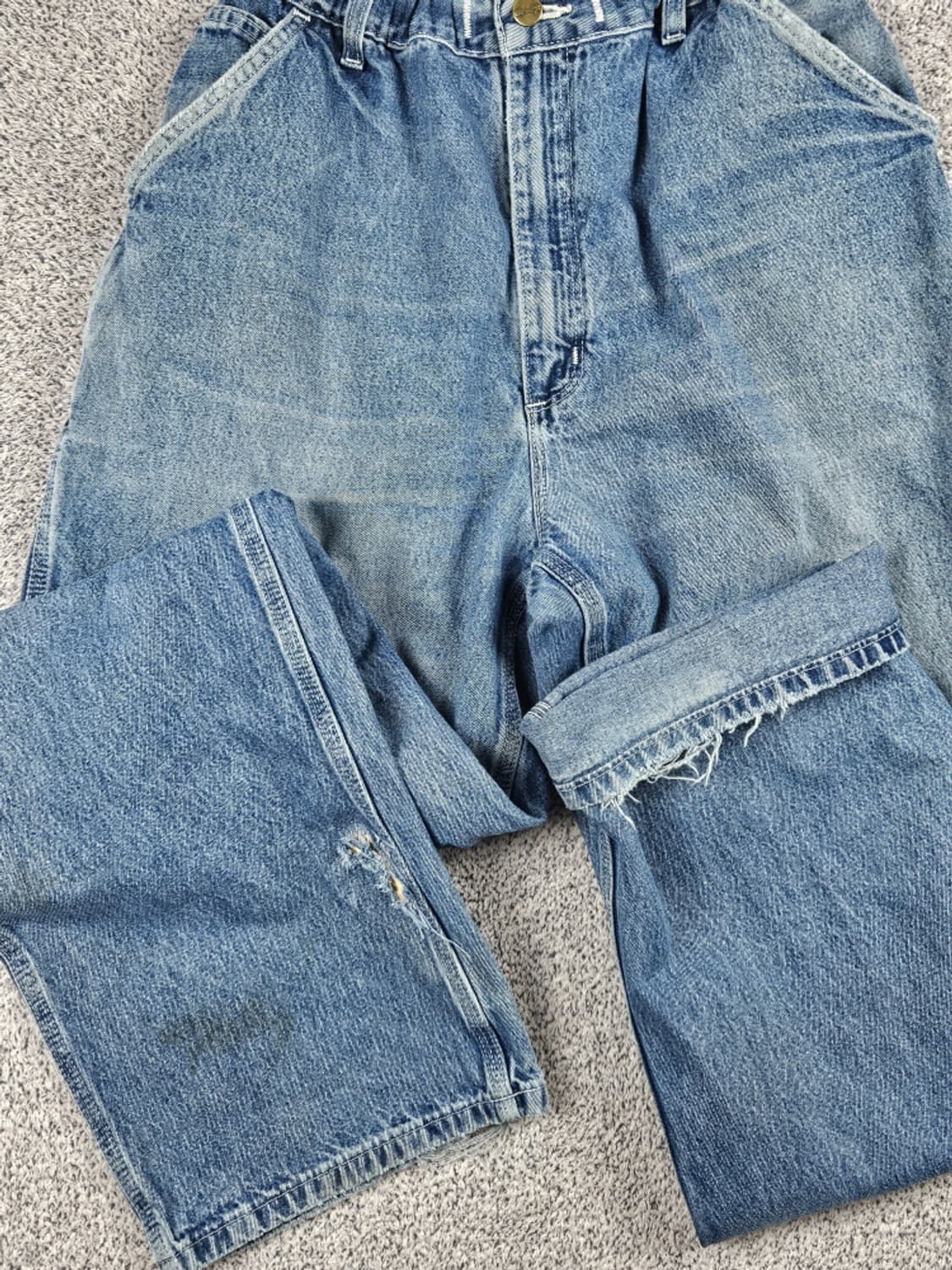 칼하트 밴딩 커스텀 데님 워크팬츠 ( 38 X 34 ) / 9975 상품이미지5