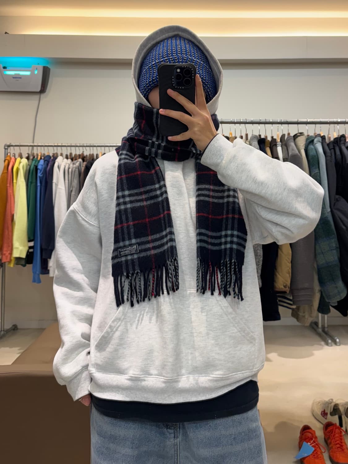 버버리 체크 머플러 상품이미지7