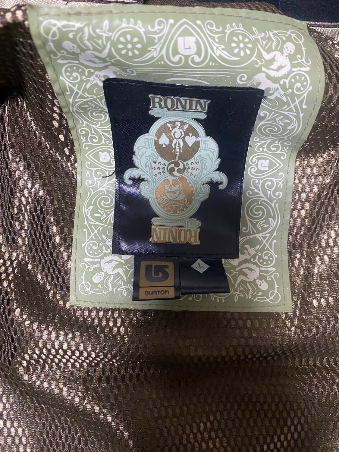 버튼 로닌 콜라보 보드복 패딩 자켓 상품이미지5