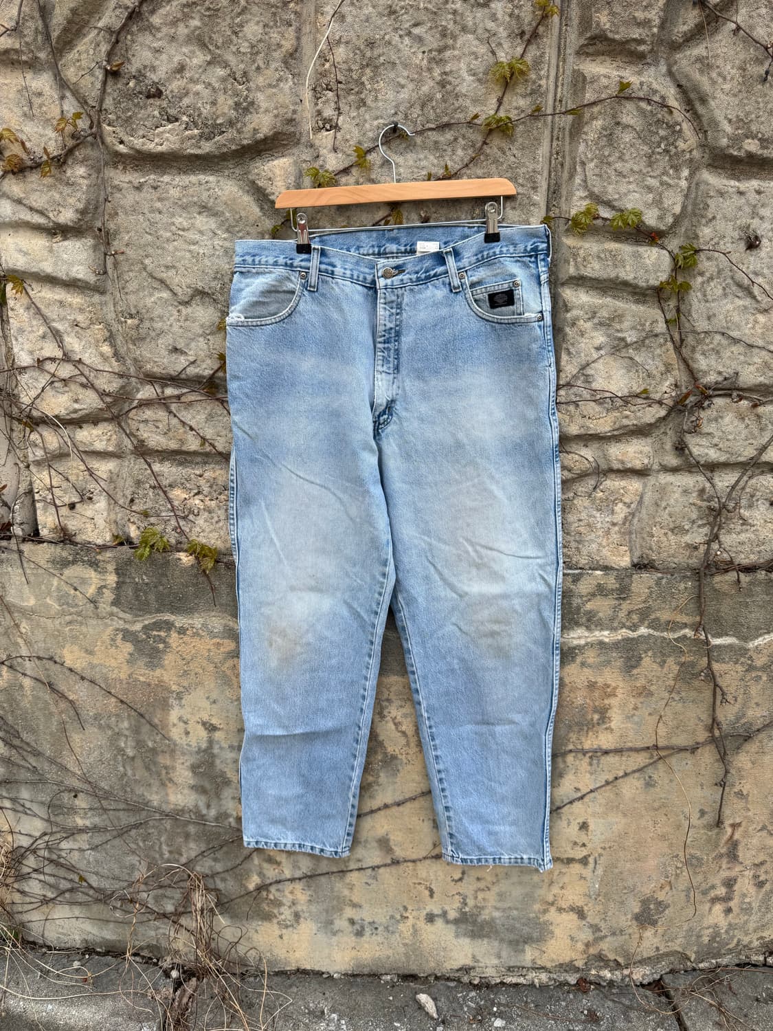 00s 할리데이비슨 빈티지 루즈핏 데님 팬츠 상품이미지1