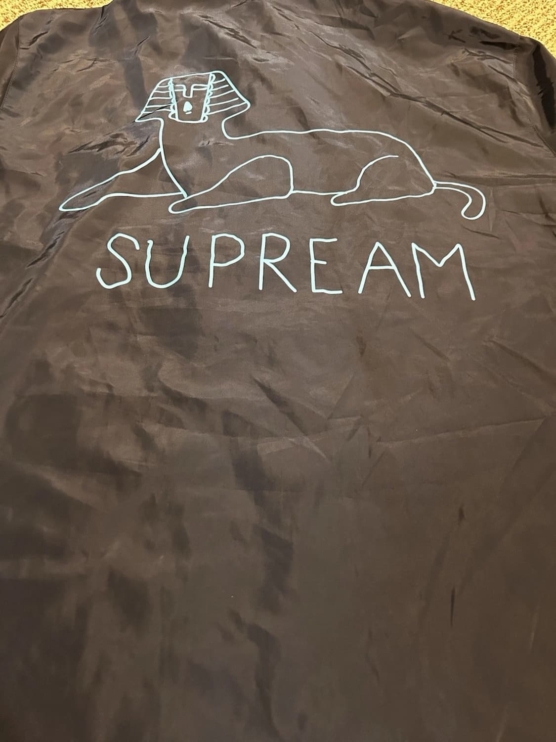 13SS 슈프림 슈민스 코치 자켓 네이비 상품이미지2