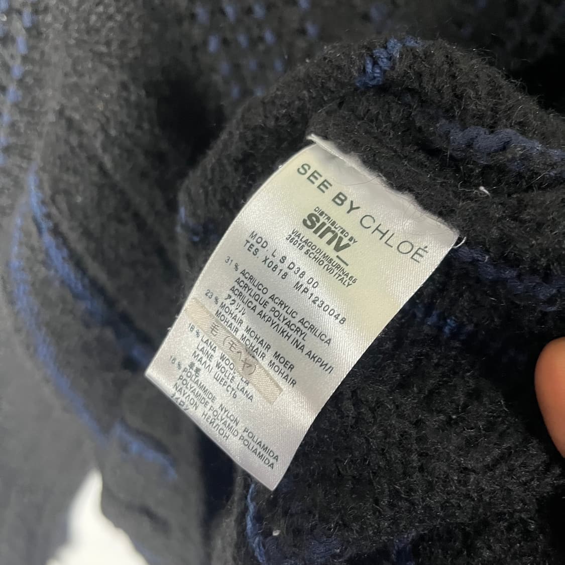 [See by Chloe] 끌로에 모헤어 니트 상품이미지6