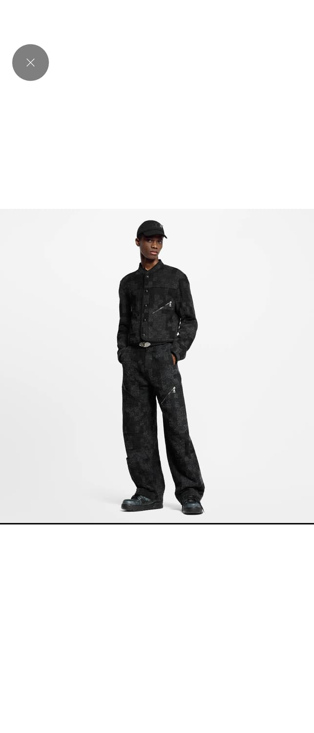 루이비통 부클레 워크웨어 데님 팬츠 상품이미지1