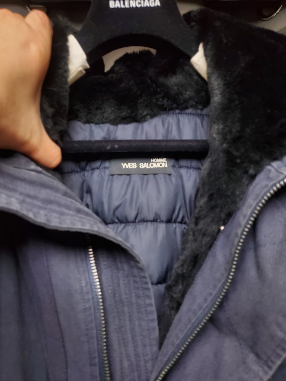 이브살로몬 옴므 테크니컬 피쉬테일 파카 상품이미지3
