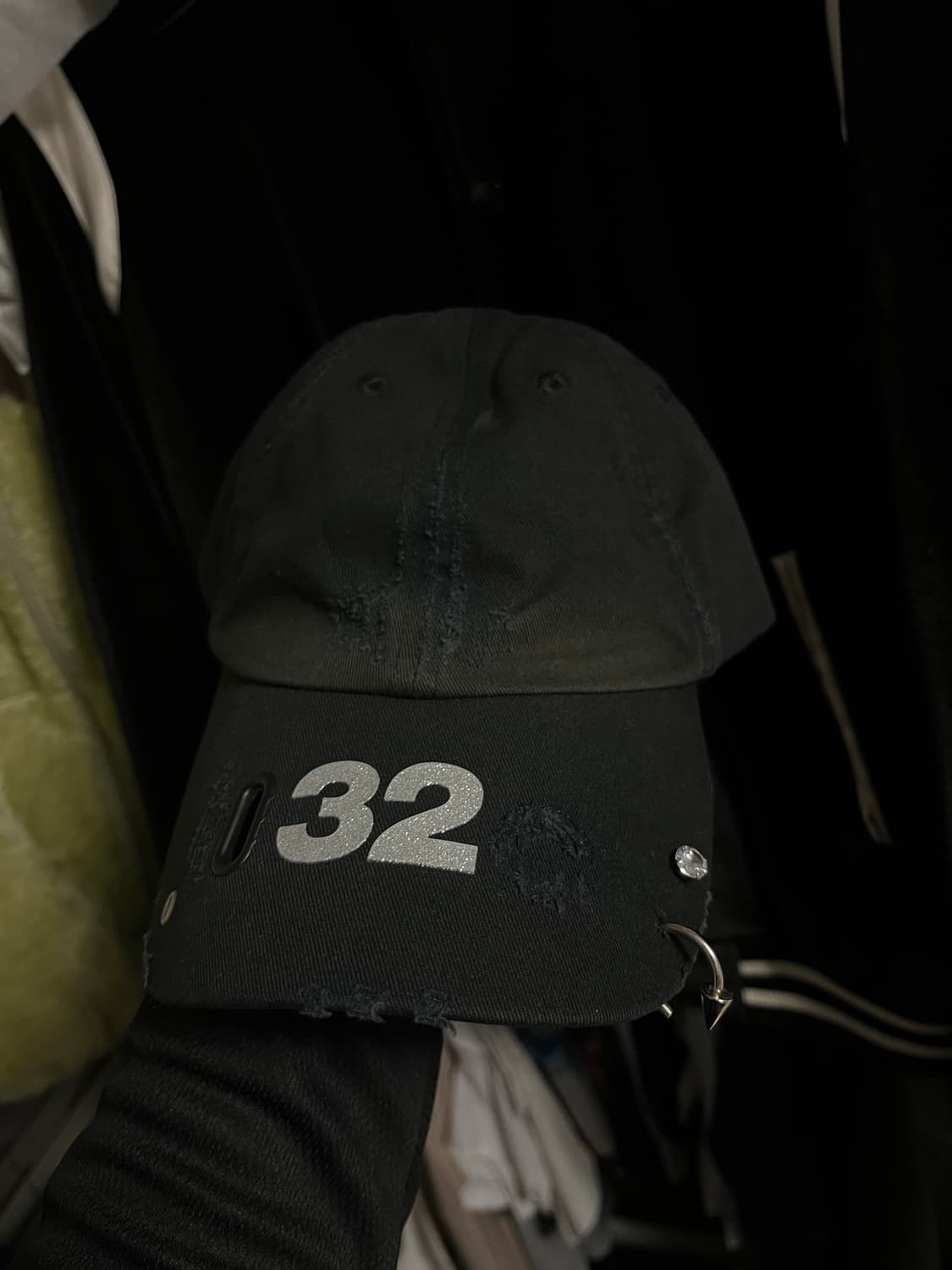 032c 피어싱 볼캡 판매 상품이미지1