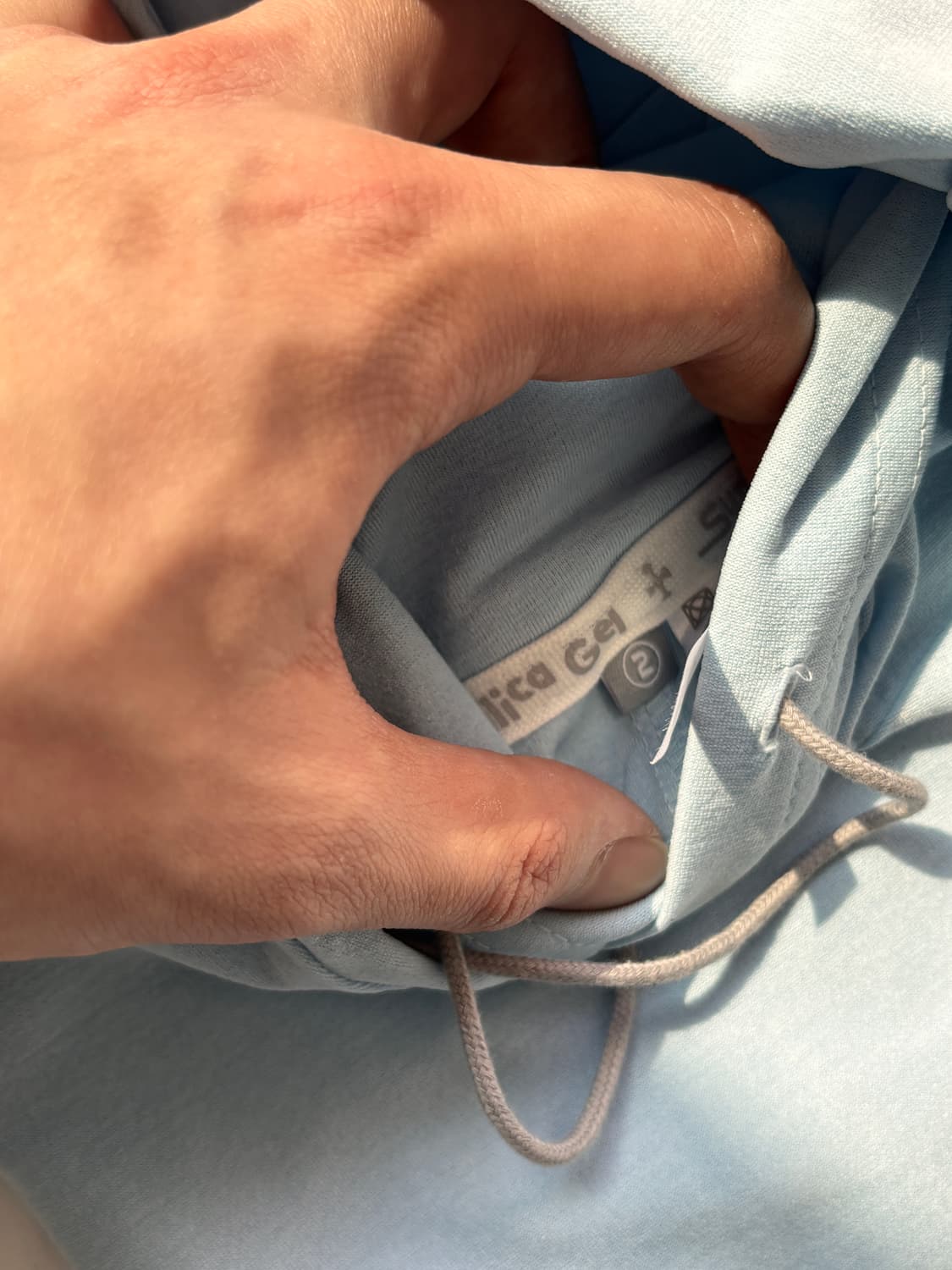 실라카겔 x 비이커 레이어드 후드티 (Size 2) 상품이미지4