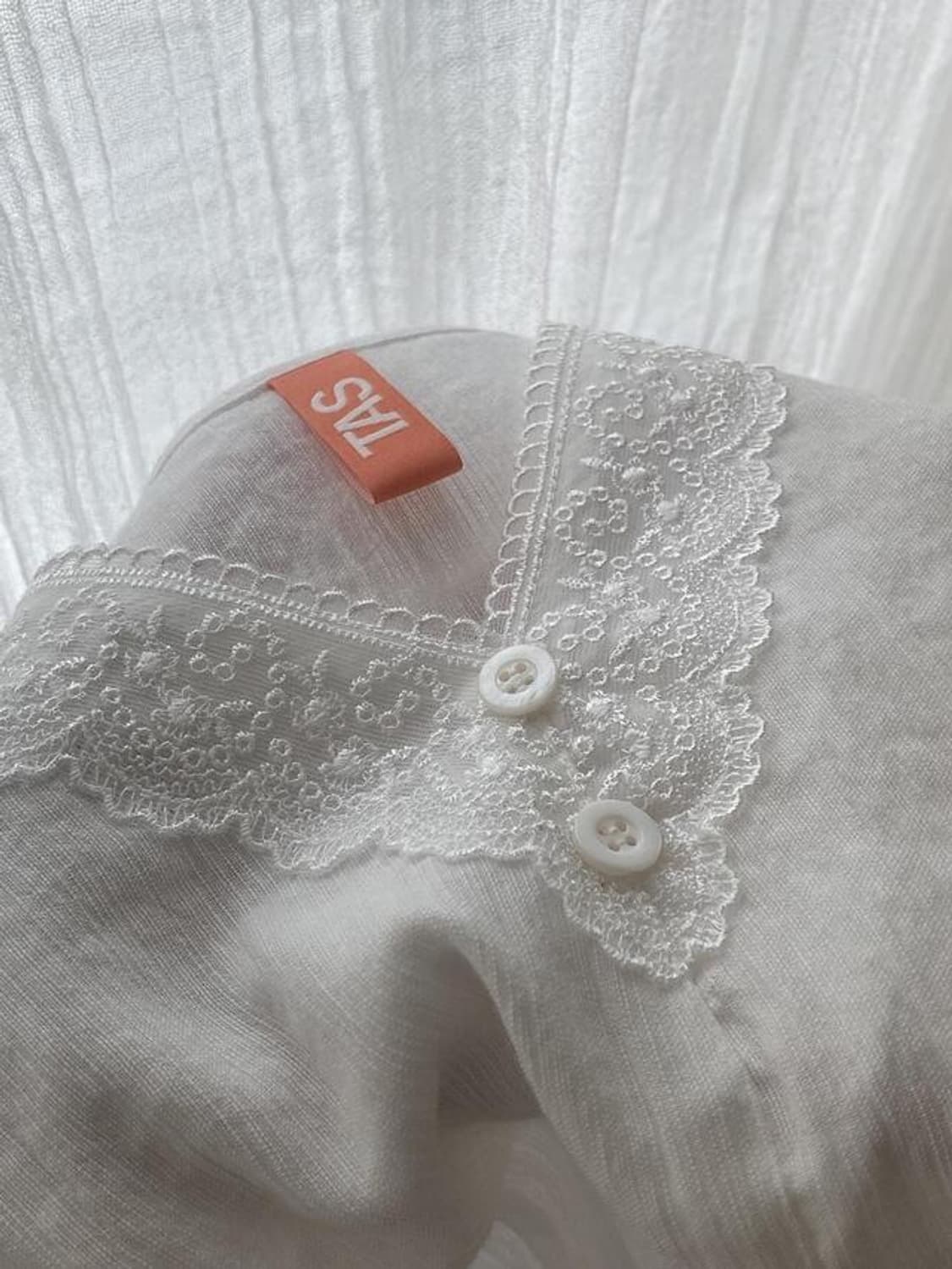 TAS [EXCLUSIVE] LACE CAMISOLE (WRINKLE) 상품이미지2