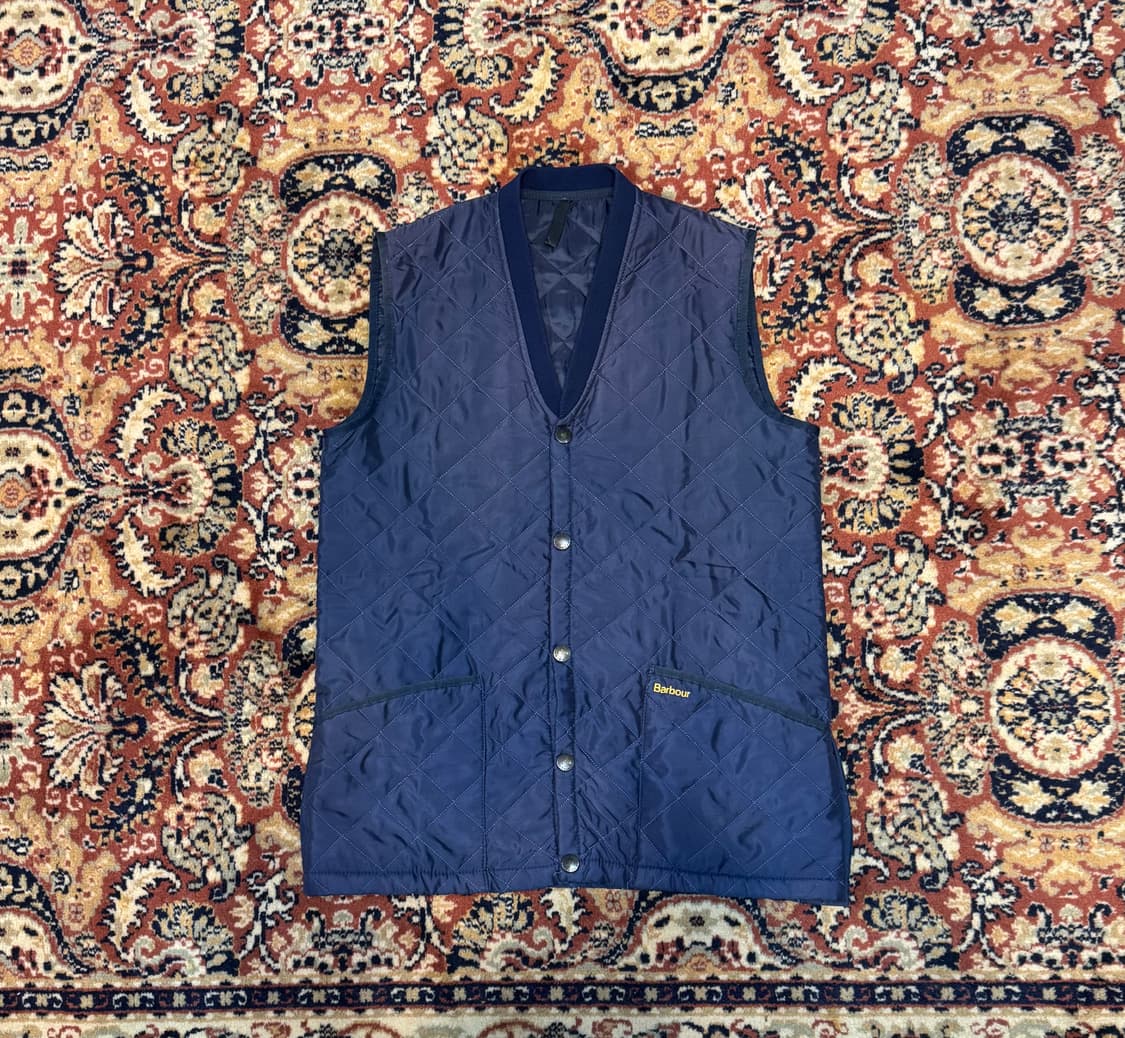 빈티지 barbour 퀼팅 패딩 베스트 "L" (501) 상품이미지2