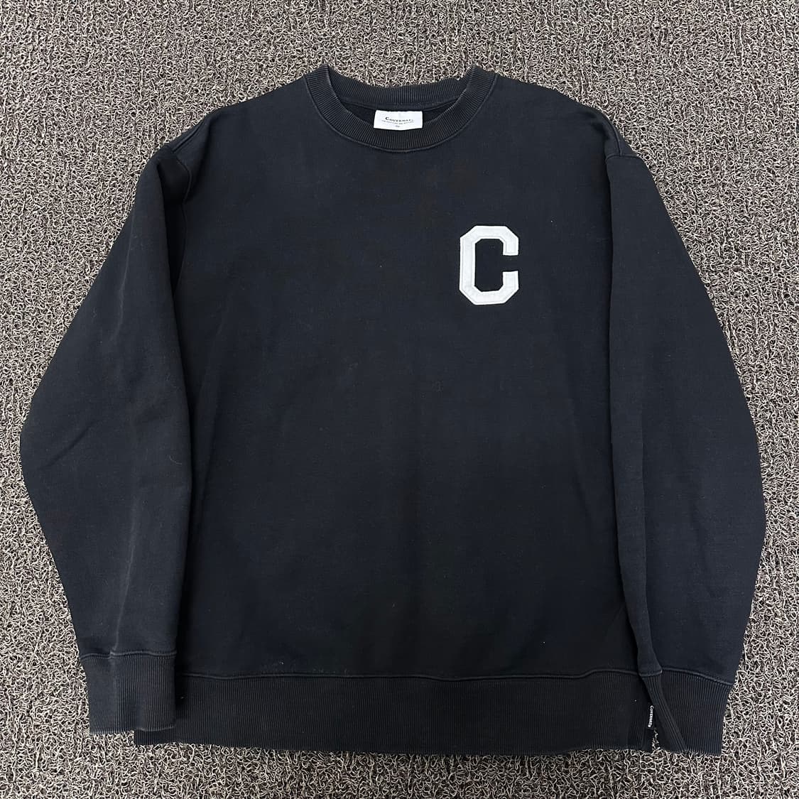 커버낫 맨투맨 블랙 95(M) 상품이미지1