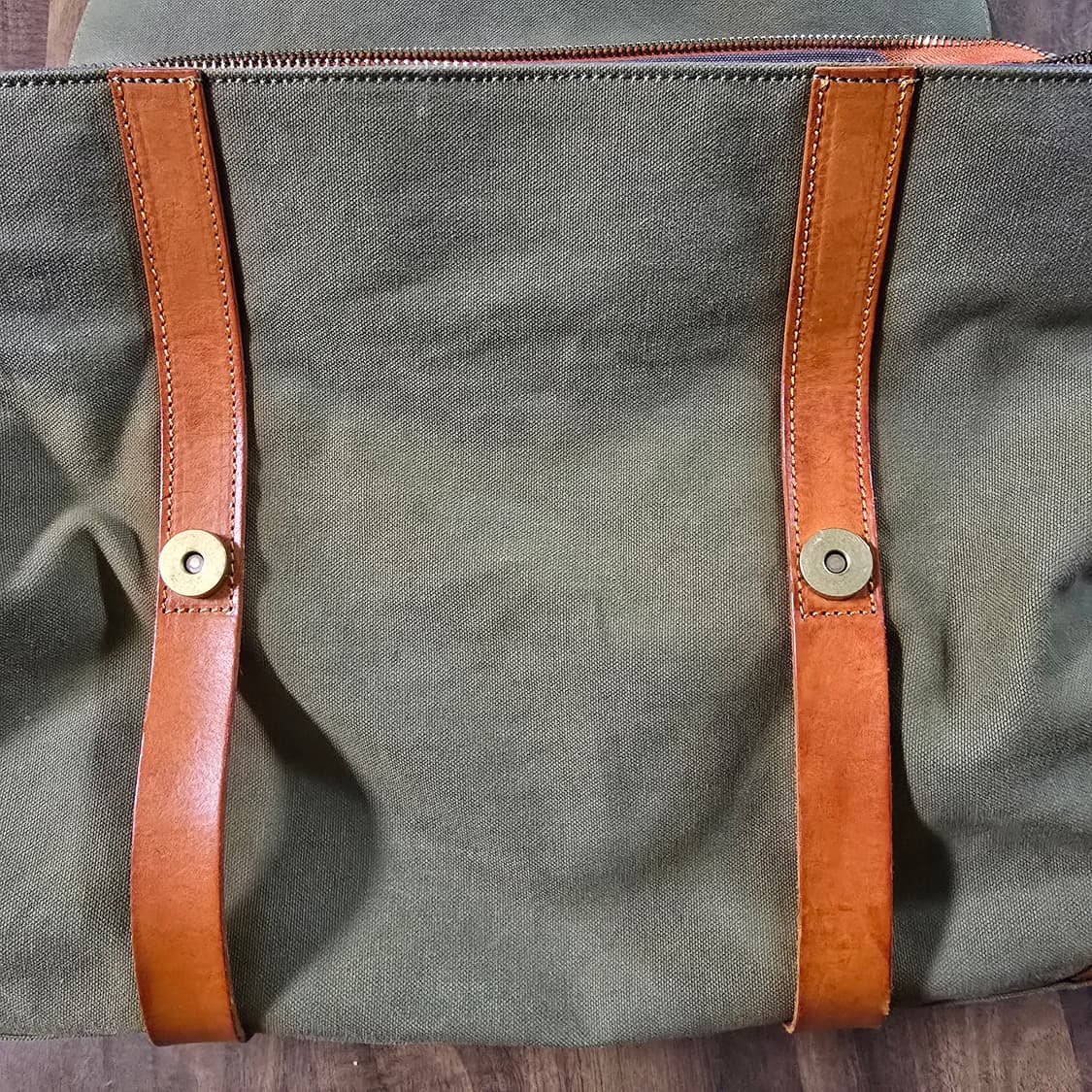 캔버스 새들레더 숄더백 크로스백 상품이미지8