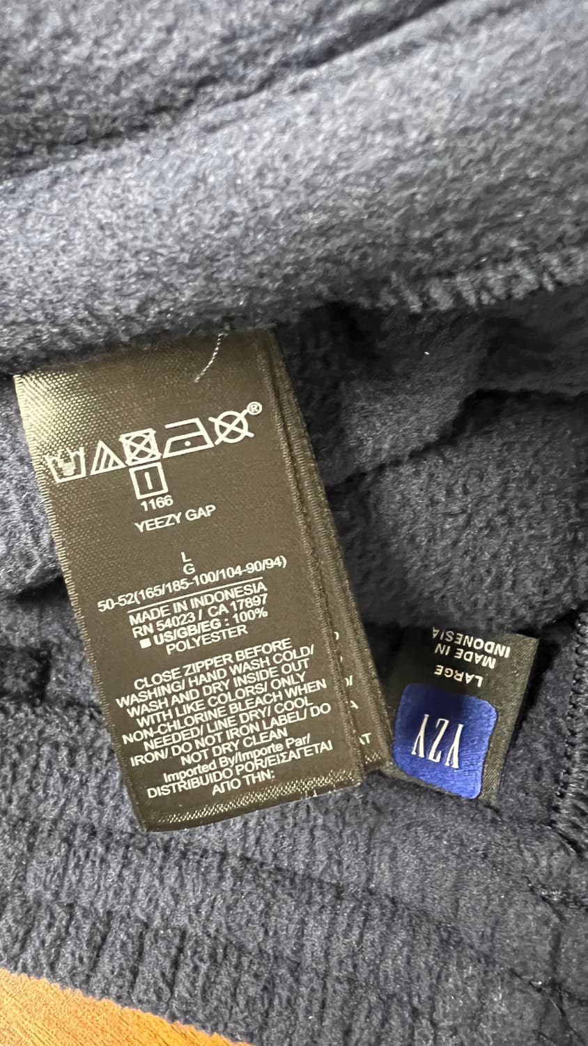 (새상품)이지갭 폴라플리스 조거 네이비L 상품이미지4