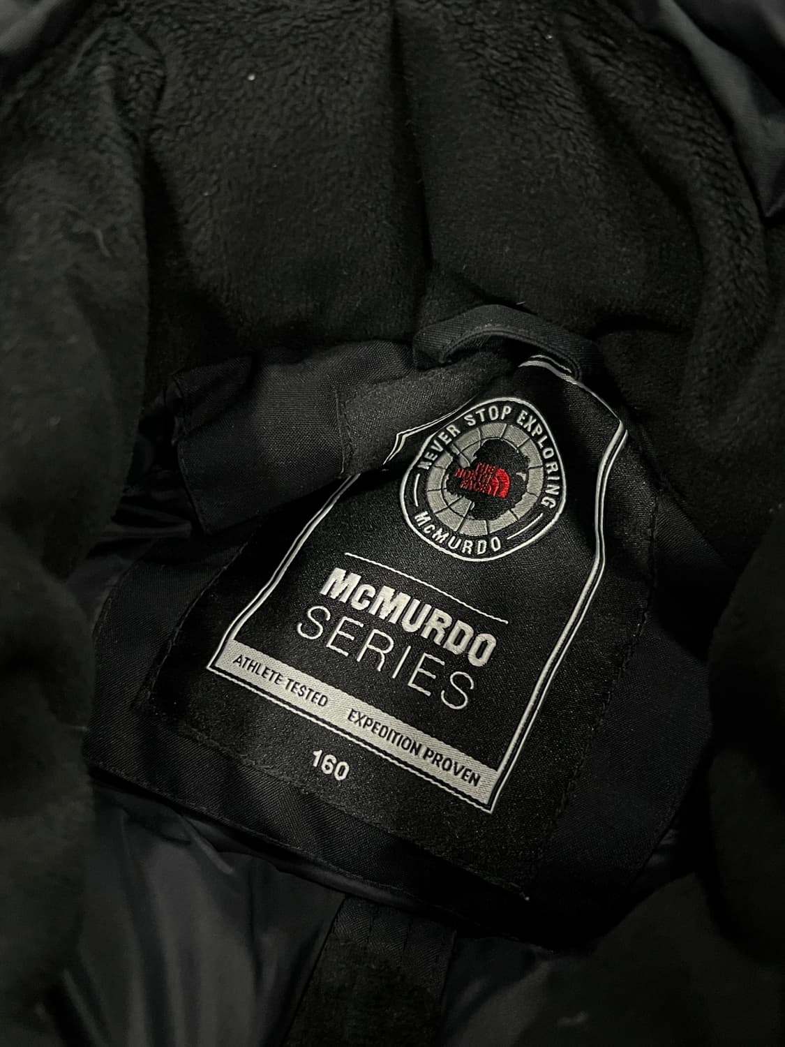 노스페이스 키즈/우먼맥머도 구스다운 자켓 블랙 상품이미지5