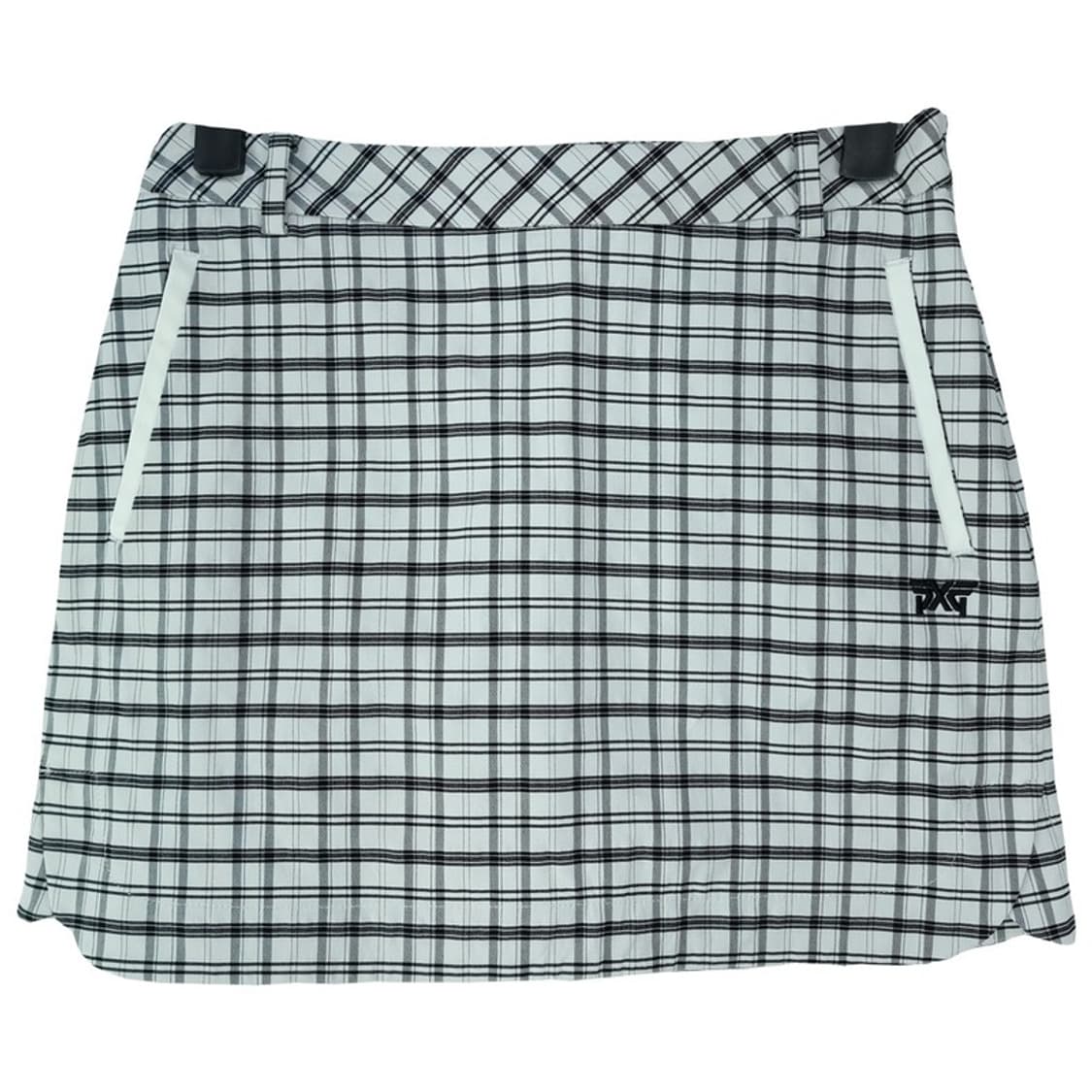 [PXG] 로고 자수 체크 패턴 골프 미니스커트 골프 치마 M19314 상품이미지2