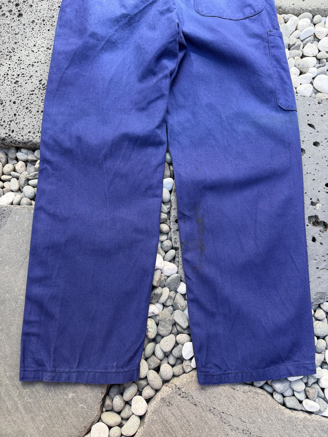 1970s NAVY BLUE PATCHWORK 패치워크 프렌치워크팬츠 상품이미지9