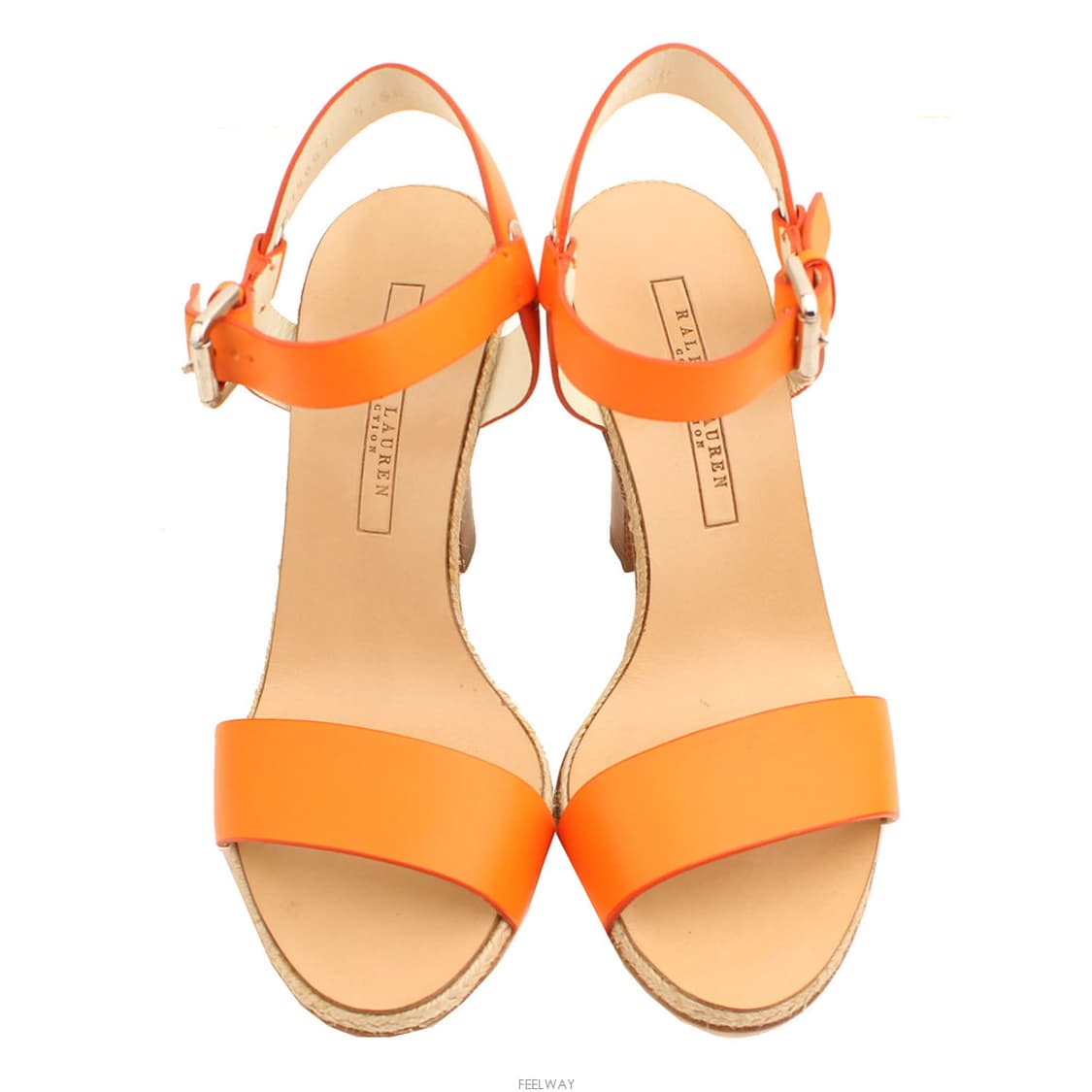 랄프로렌 오렌지 스트랩 샌들 225 상품이미지3