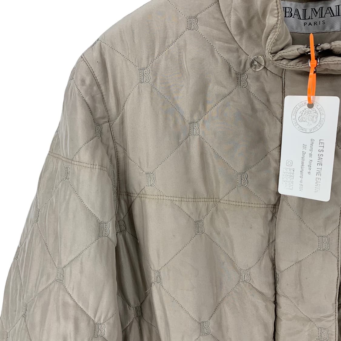 발망 로고 퀄팅 푸퍼패딩 상품이미지5