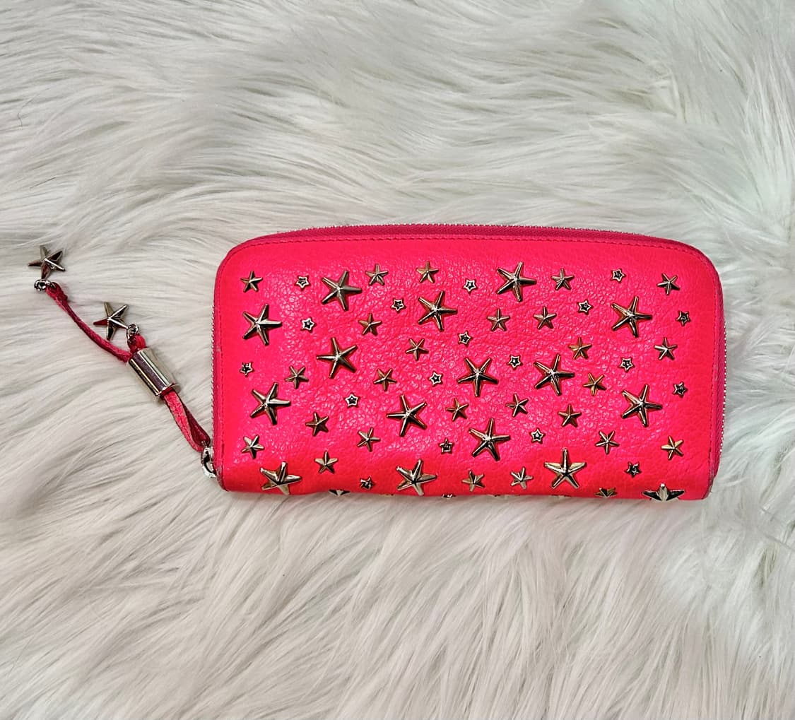 jimmy choo long wallet 지미 추 별 스터드 장지갑 상품이미지2