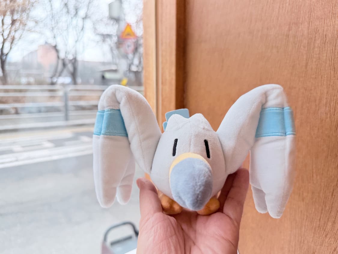 일본 포켓몬 갈모매 캬모메 마스코트 봉제인형 새상품 상품이미지5