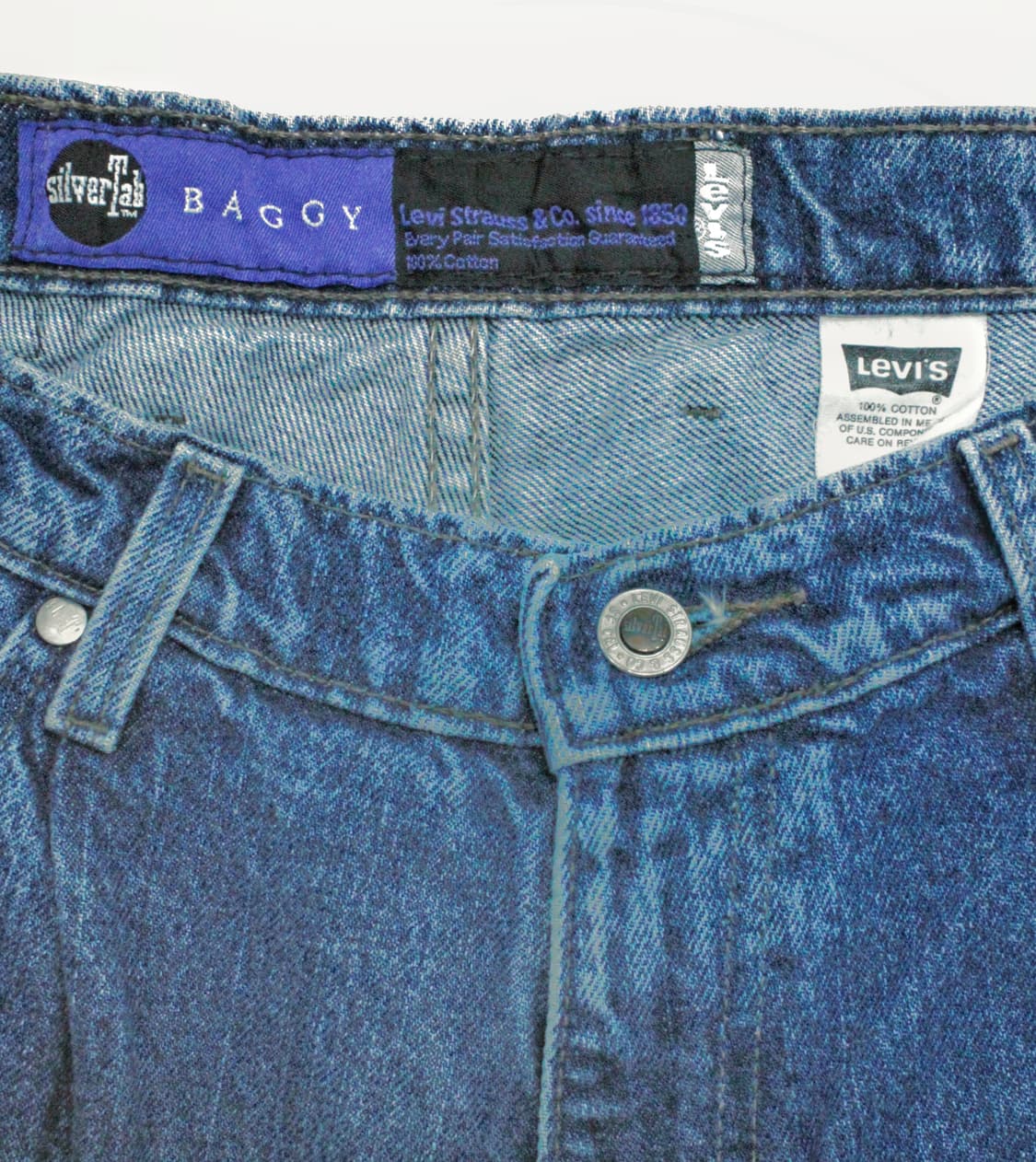 리바이스 실버탭 배기 90s 빈티지 (33~34) 원턱 상품이미지6