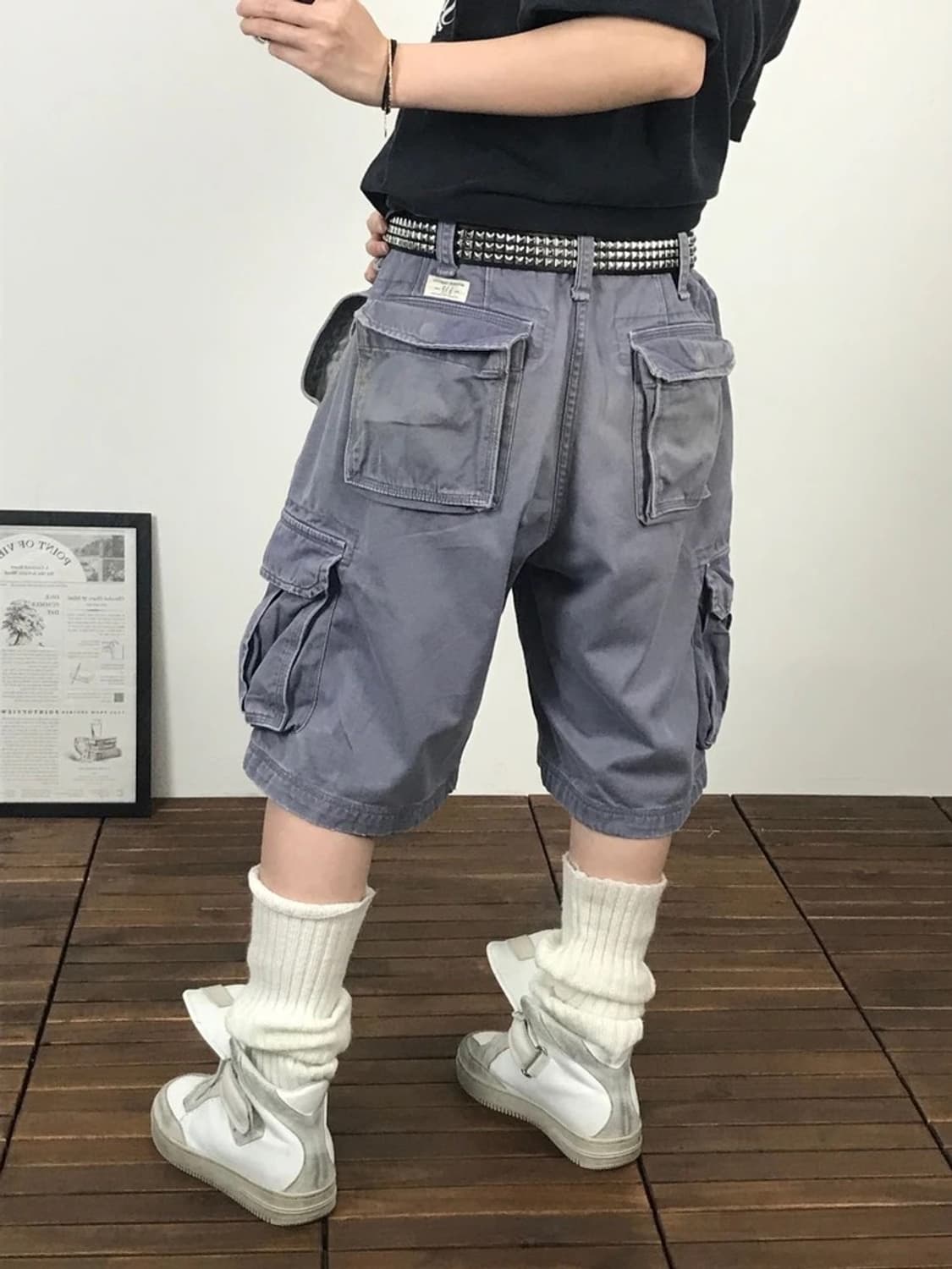 00's GAP Utility Cargo Shorts 상품이미지2