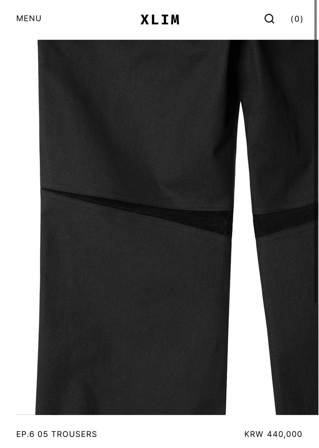 엑슬림 xlim ep6 05 trouser L 상품이미지4