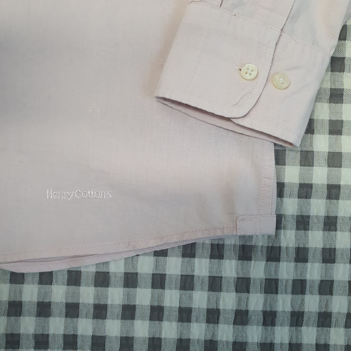 헨리코튼 린넨 긴소매 셔츠 남자95 상품이미지4