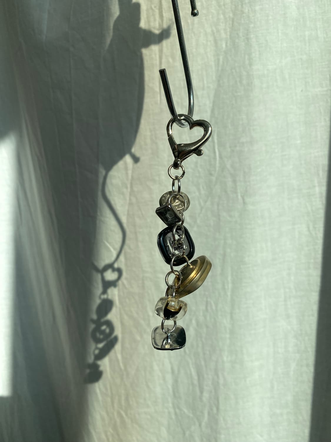 vintage button keyring_dark 상품이미지6