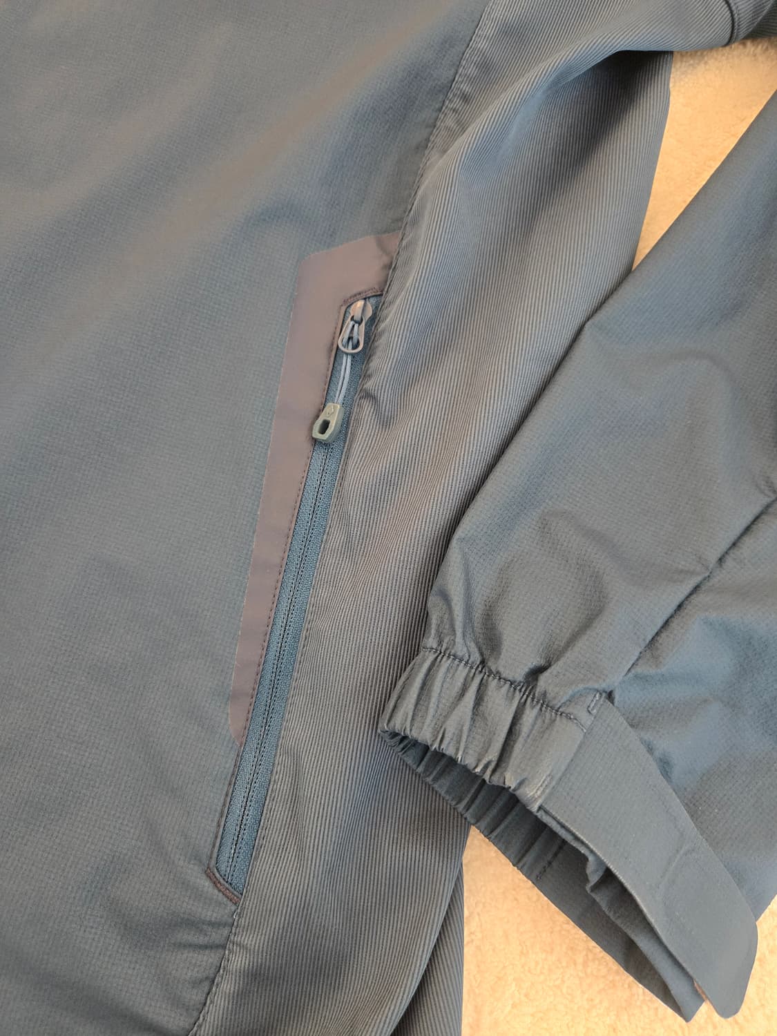 몽벨 바람막이 후드 자켓 블루 110 상품이미지3